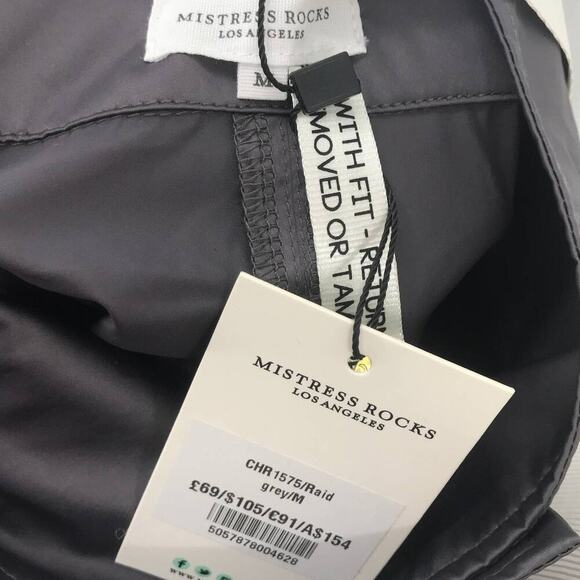 Mistress Rocks Raid Gray Oversized Pull On Jacket - Picture 11 of 12